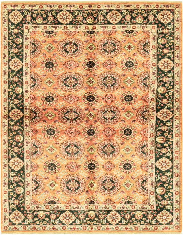 Detail image of 5' 9 x 8' Hand Knotted Ariana Ziegler Rug
