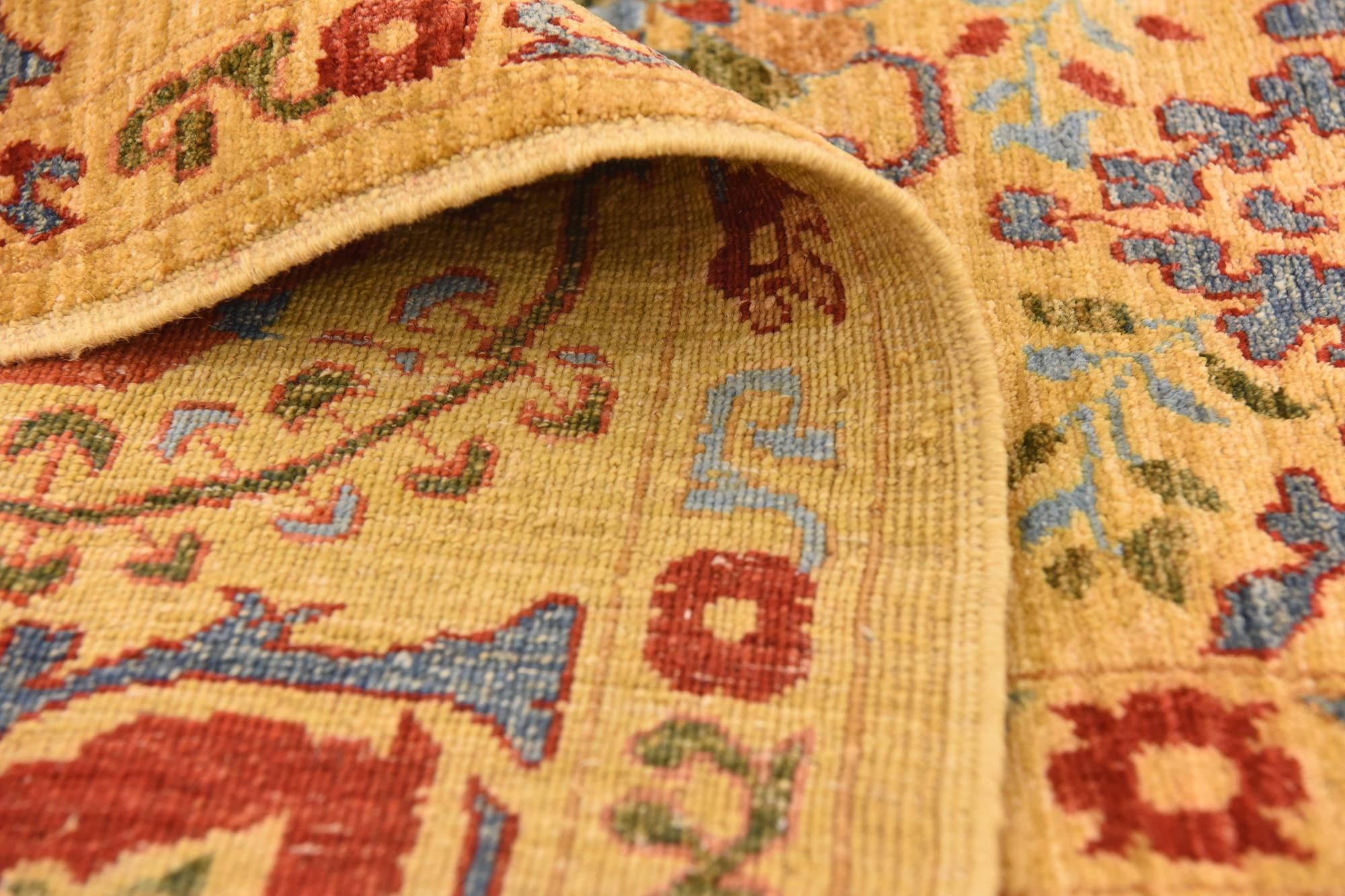 6' 7 x 8' 7 Hand Knotted Ariana Ziegler Oriental Rug