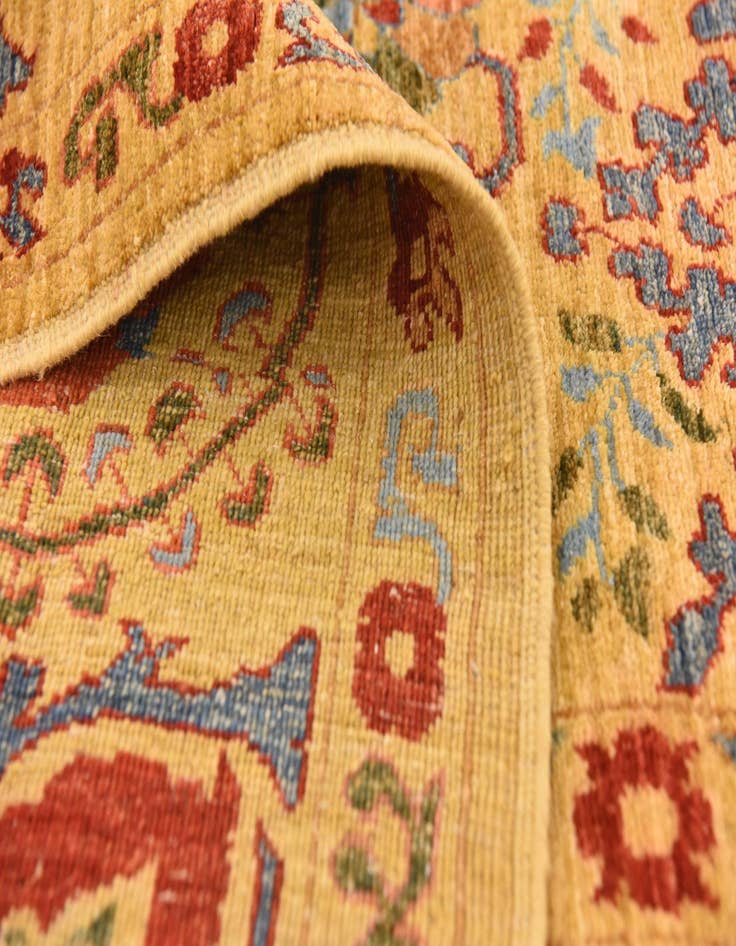 Detail image of 6' 7 x 8' 7  Hand Knotted Ariana Ziegler Oriental Rug