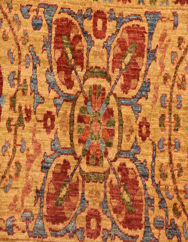 Detail image of 6' 7 x 8' 7  Hand Knotted Ariana Ziegler Oriental Rug