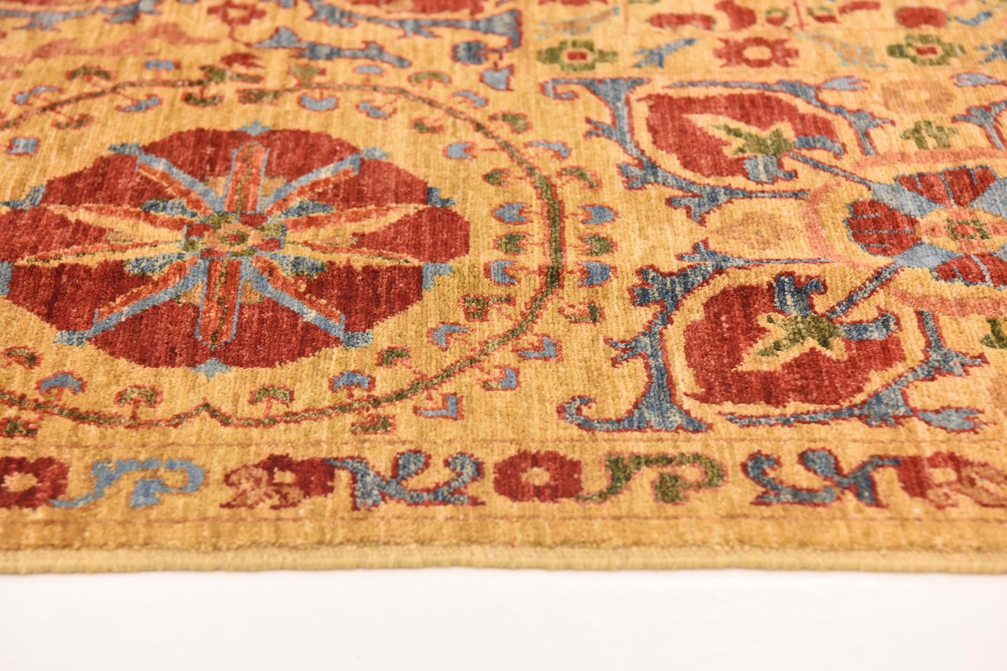 6' 7 x 8' 7 Hand Knotted Ariana Ziegler Oriental Rug