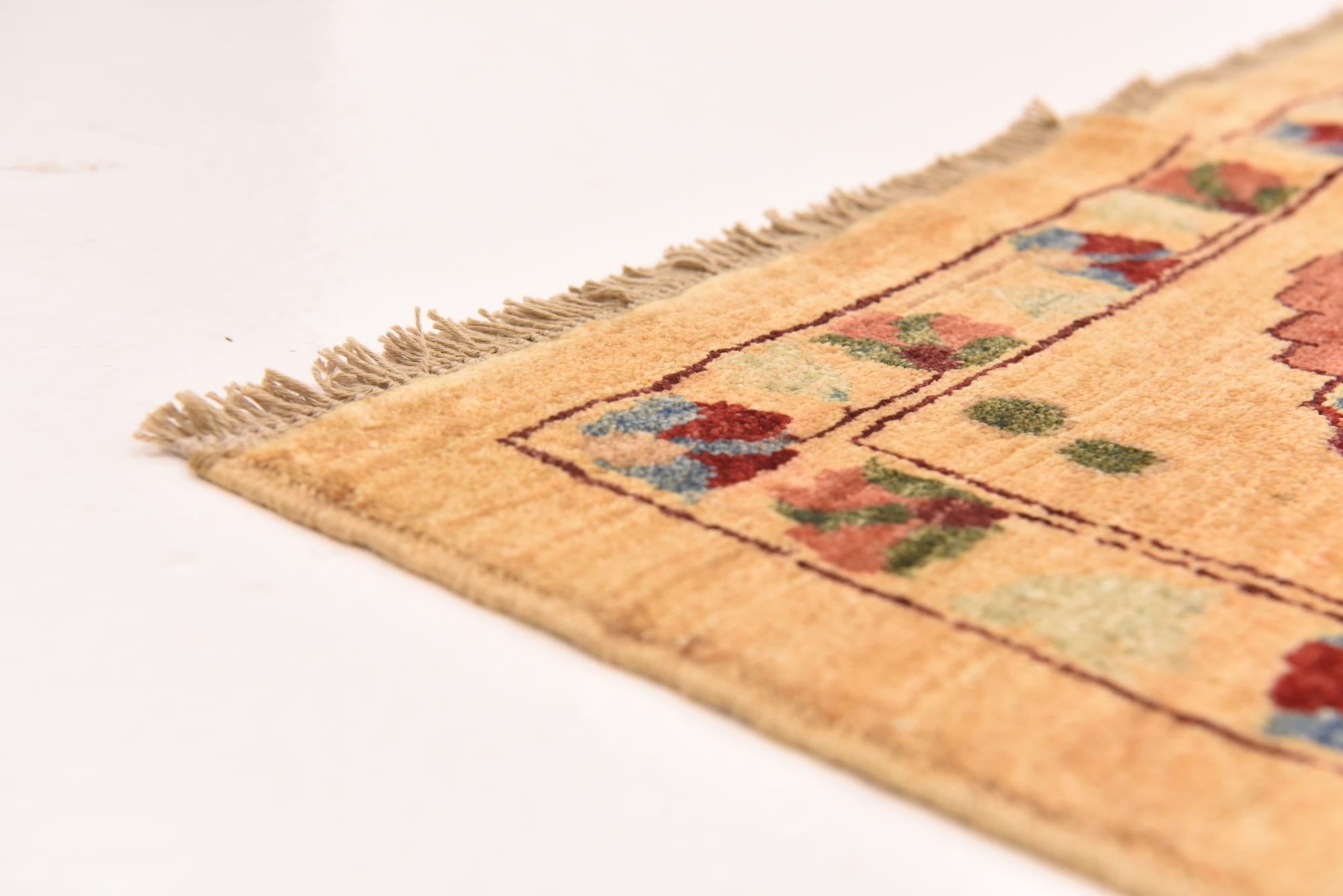 7' x 9' 7 Hand Knotted Ariana Ziegler Oriental Rug