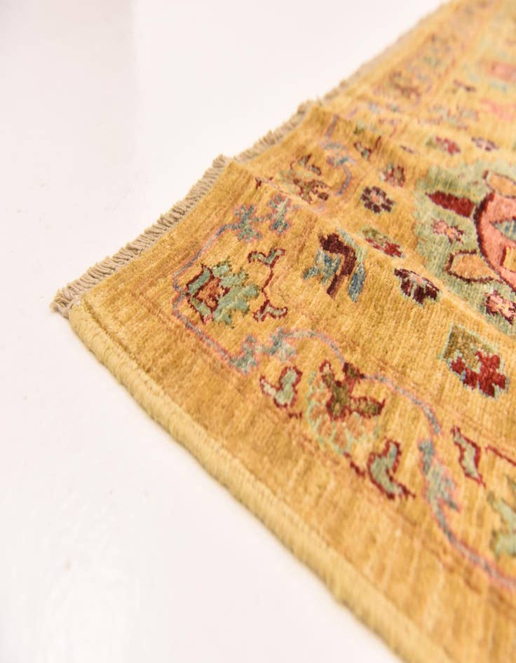 Detail image of 6' 6 x 9' 6  Hand Knotted Ariana Ziegler Oriental Rug