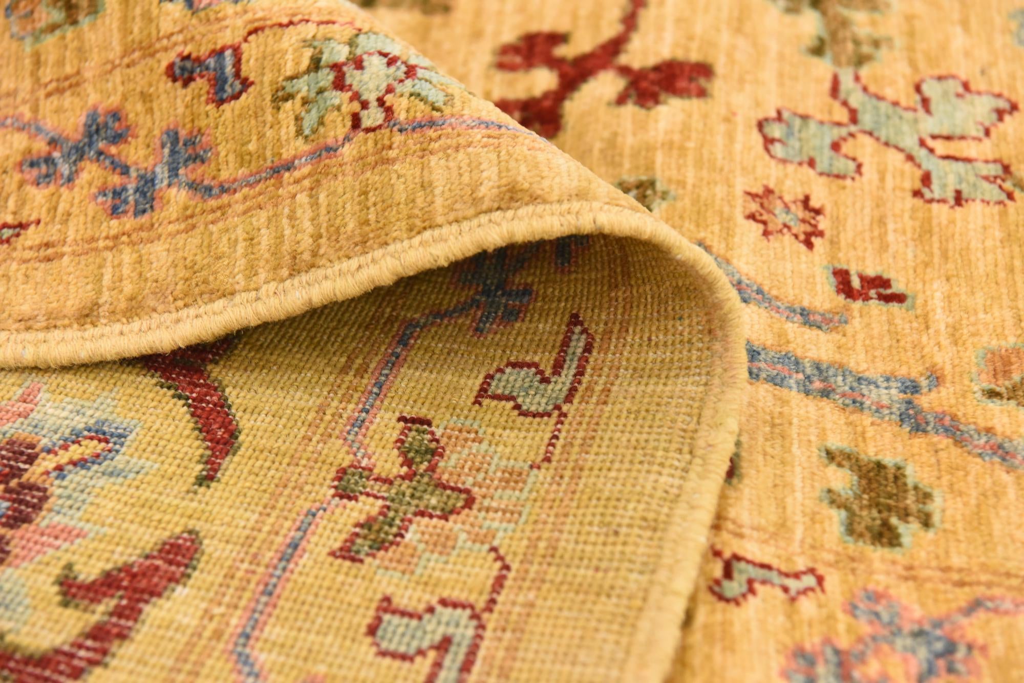 6' 6 x 9' 6 Hand Knotted Ariana Ziegler Oriental Rug