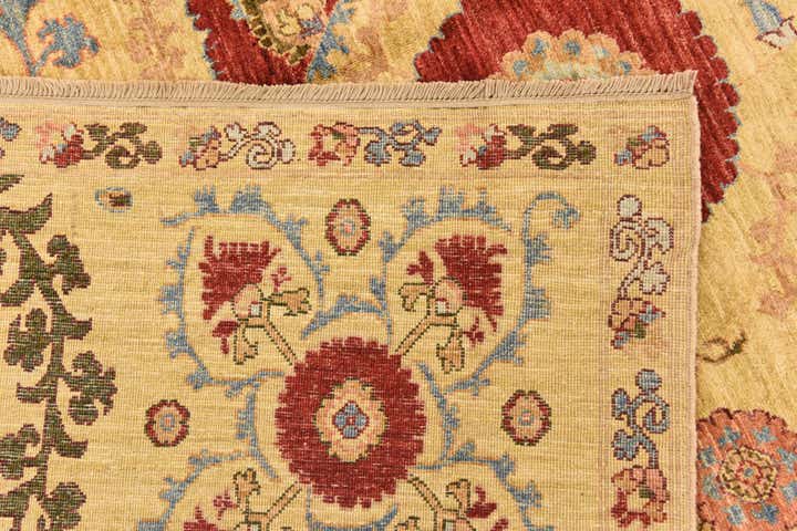5' 9 x 8' Hand Knotted Ariana Ziegler Oriental Rug
