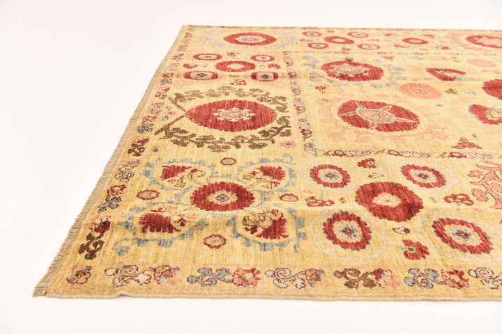 5' 9 x 8' Hand Knotted Ariana Ziegler Oriental Rug