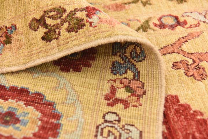 5' 9 x 8' Hand Knotted Ariana Ziegler Oriental Rug