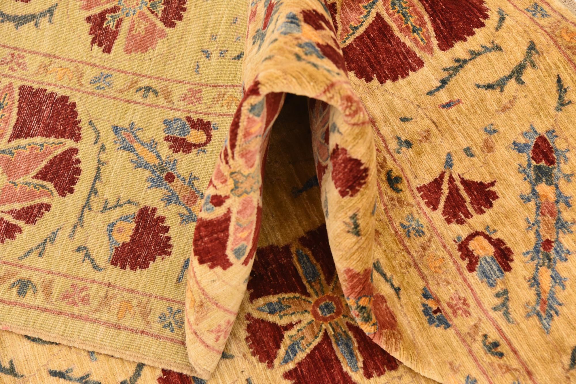 5' 3 x 7' 10 Hand Knotted Ariana Ziegler Oriental Rug