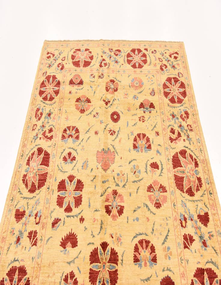 Detail image of 5' 3 x 7' 10  Hand Knotted Ariana Ziegler Oriental Rug