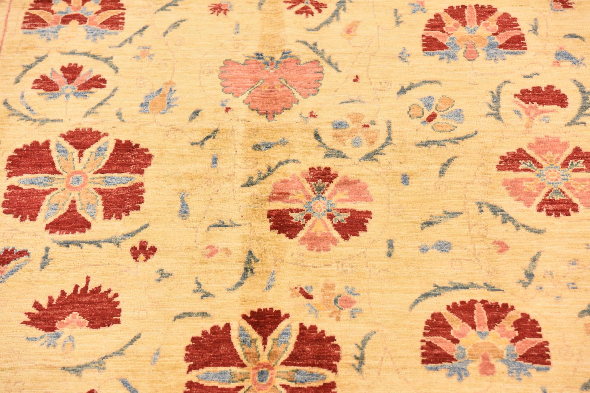 5' 3 x 7' 10 Hand Knotted Ariana Ziegler Oriental Rug