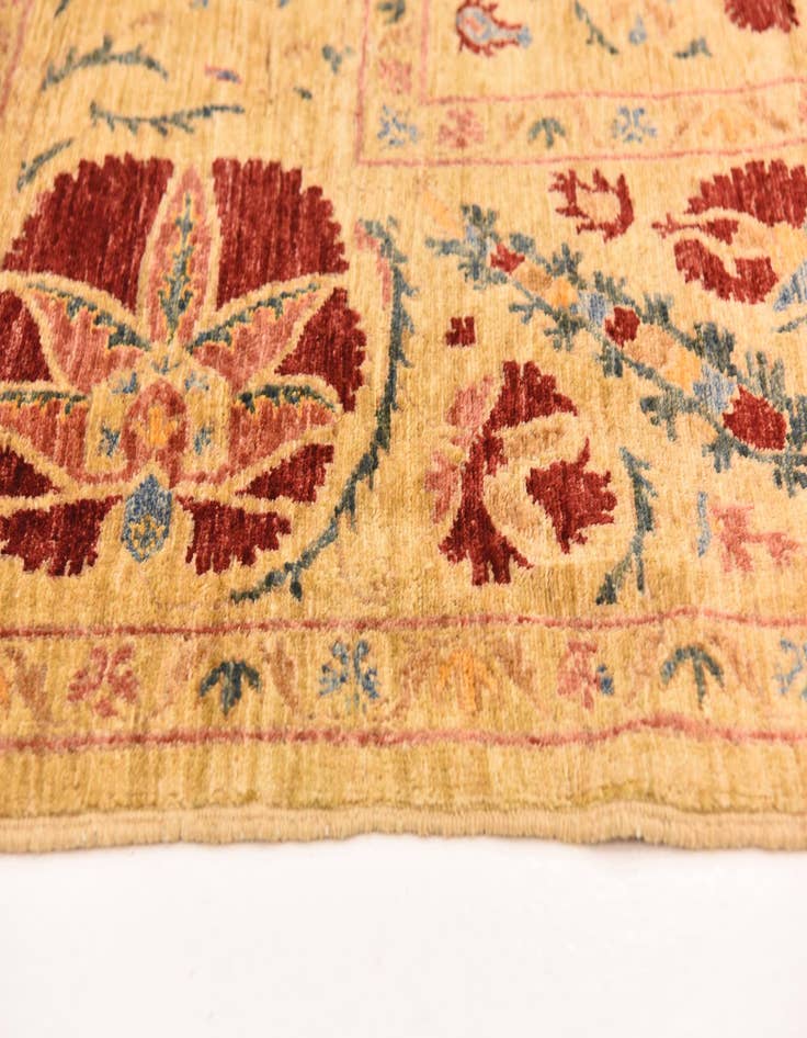 Detail image of 5' 3 x 7' 10  Hand Knotted Ariana Ziegler Oriental Rug