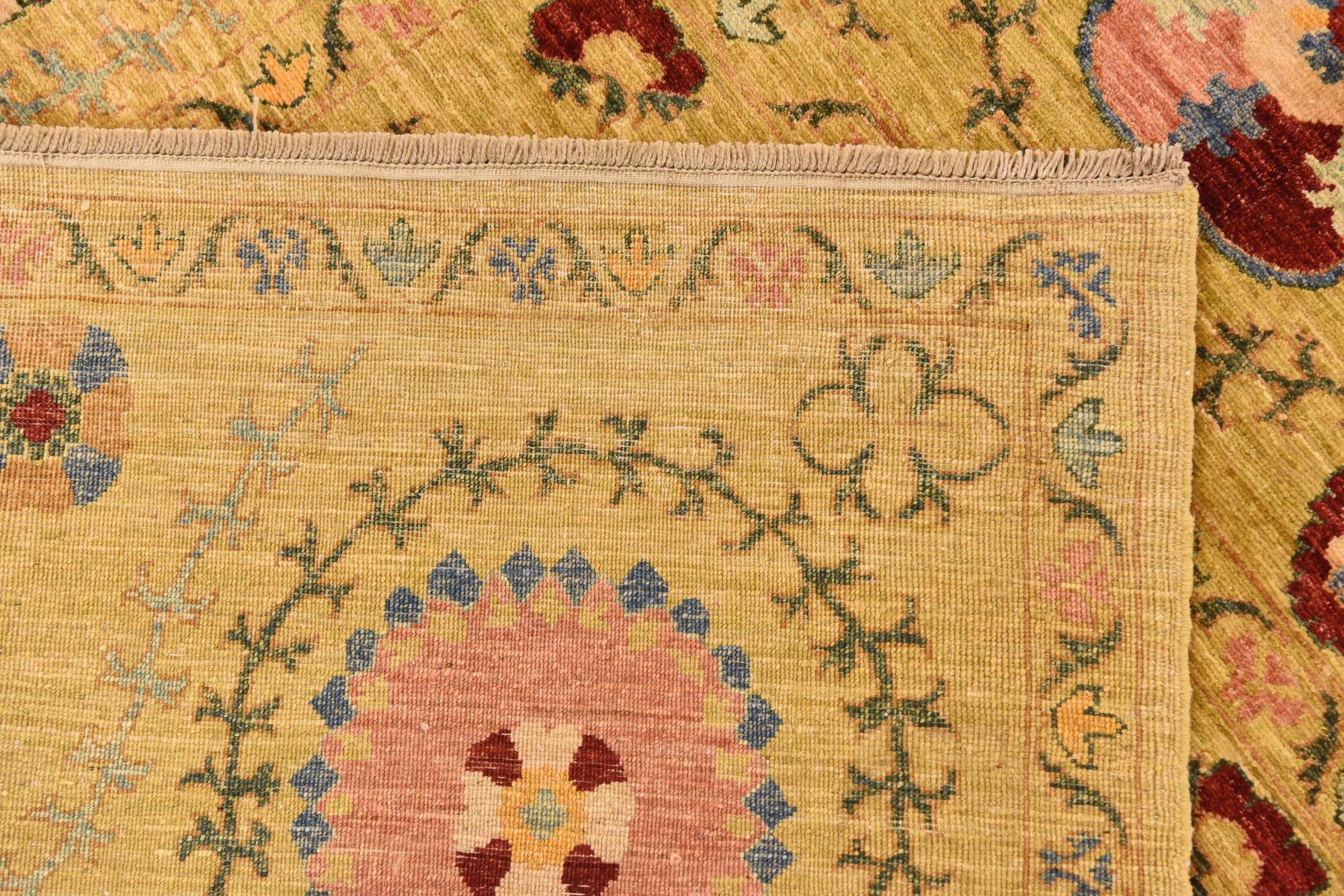 5' 1 x 6' 4 Hand Knotted Ariana Ziegler Oriental Rug