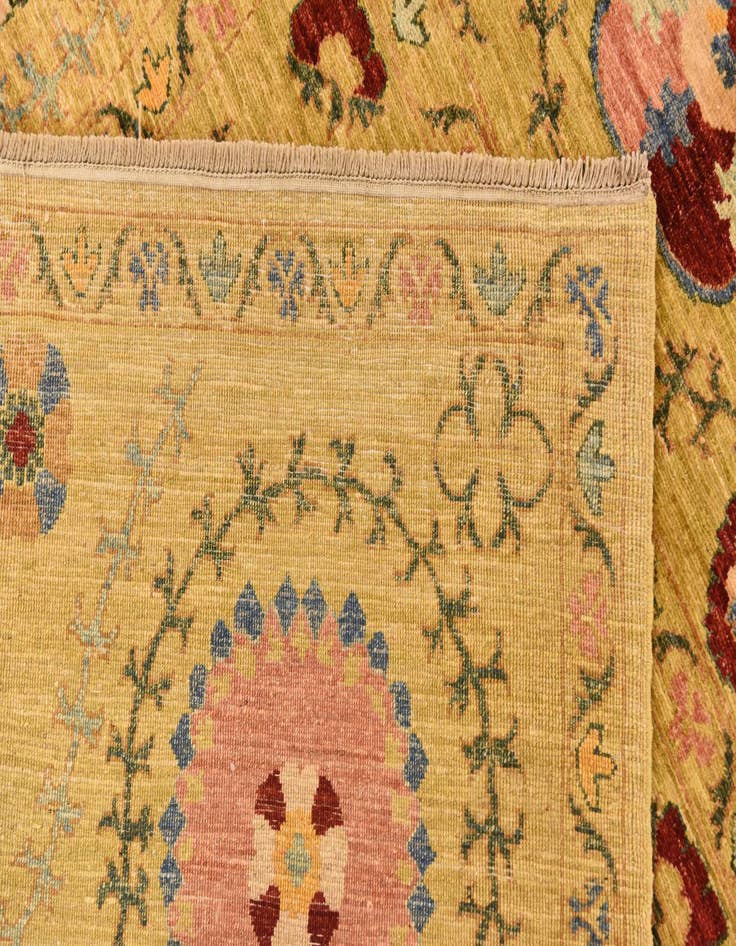 Detail image of 5' 1 x 6' 4  Hand Knotted Ariana Ziegler Oriental Rug