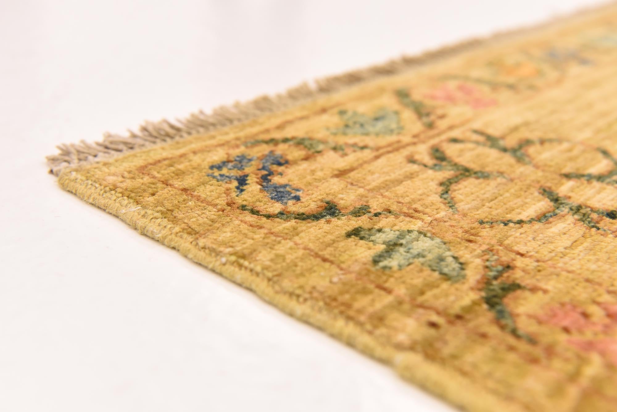 5' 1 x 6' 4 Hand Knotted Ariana Ziegler Oriental Rug