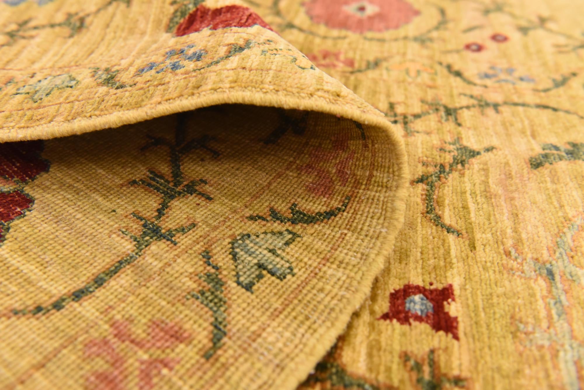 5' 1 x 6' 4 Hand Knotted Ariana Ziegler Oriental Rug