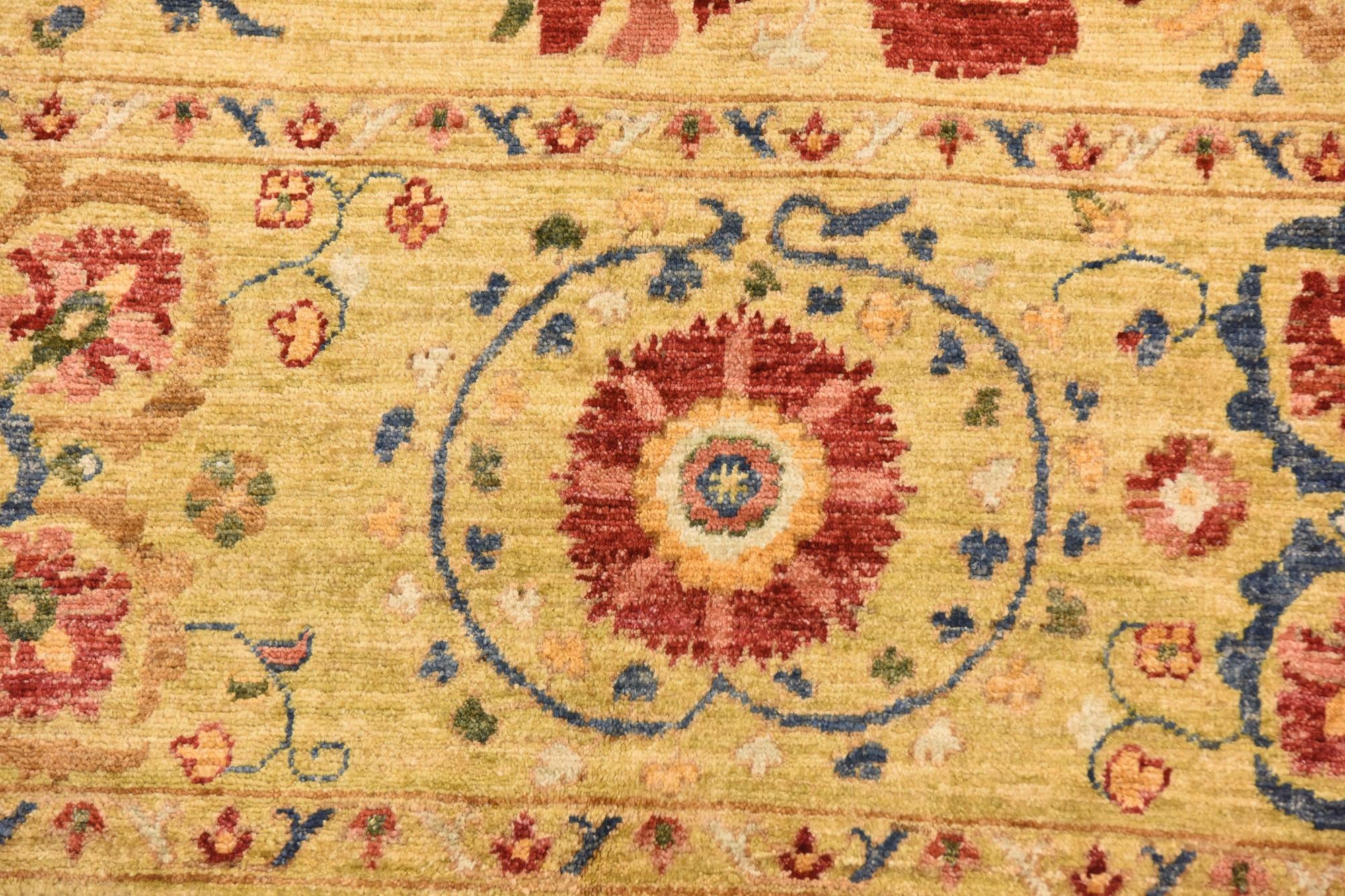 5' 2 x 6' 11 Hand Knotted Ariana Ziegler Oriental Rug
