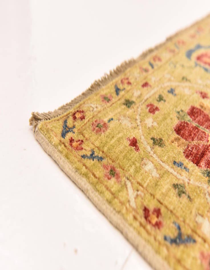 Detail image of 5' 2 x 6' 11  Hand Knotted Ariana Ziegler Oriental Rug