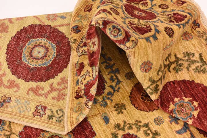 5' x 6' 9 Hand Knotted Ariana Ziegler Oriental Rug