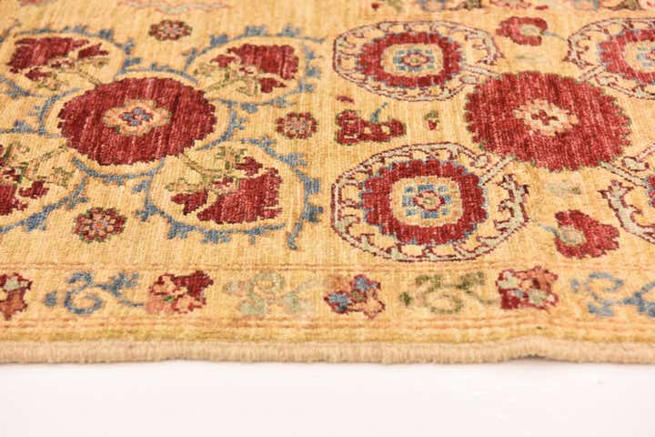 5' x 6' 9 Hand Knotted Ariana Ziegler Oriental Rug