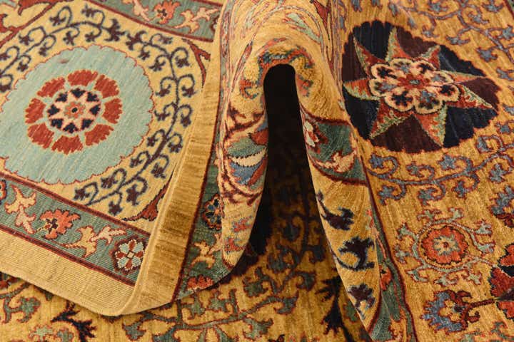 6' 7 x 8' 8 Hand Knotted Ariana Ziegler Oriental Rug