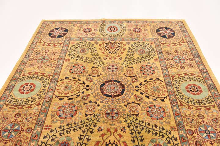 6' 7 x 8' 8 Hand Knotted Ariana Ziegler Oriental Rug