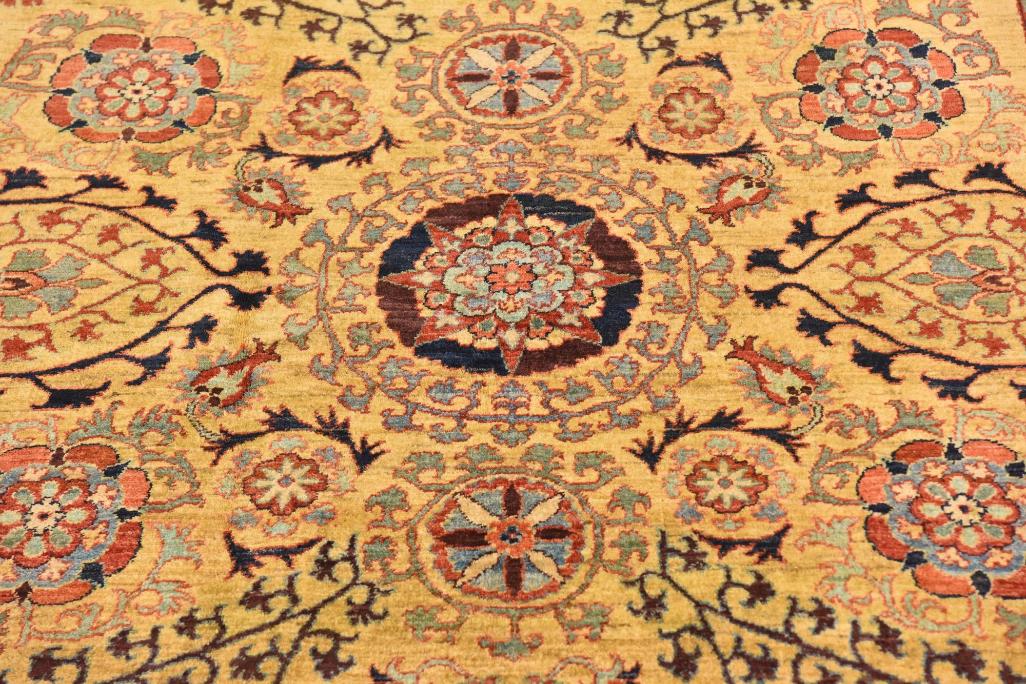 6' 7 x 8' 8 Hand Knotted Ariana Ziegler Oriental Rug