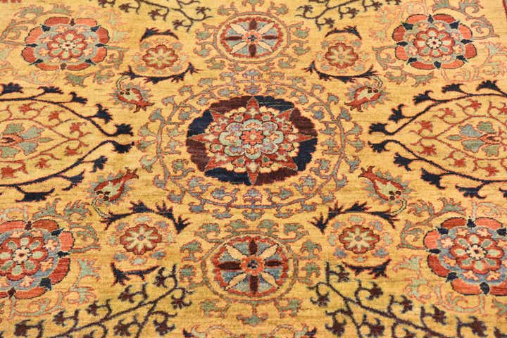 6' 7 x 8' 8 Hand Knotted Ariana Ziegler Oriental Rug
