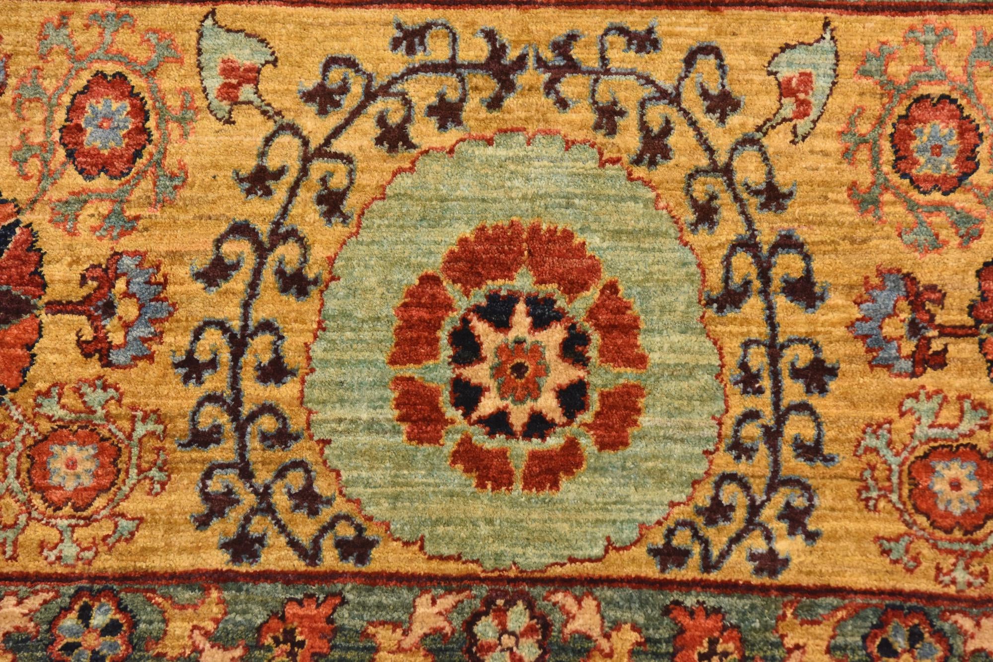 6' 7 x 8' 8 Hand Knotted Ariana Ziegler Oriental Rug