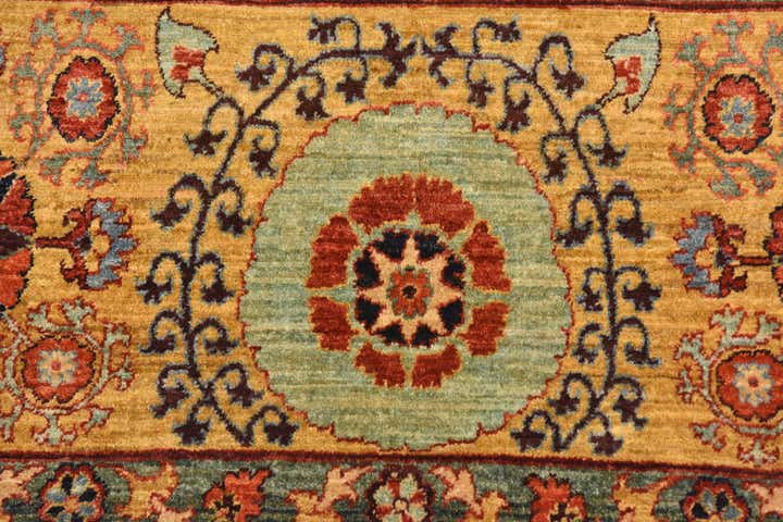 6' 7 x 8' 8 Hand Knotted Ariana Ziegler Oriental Rug