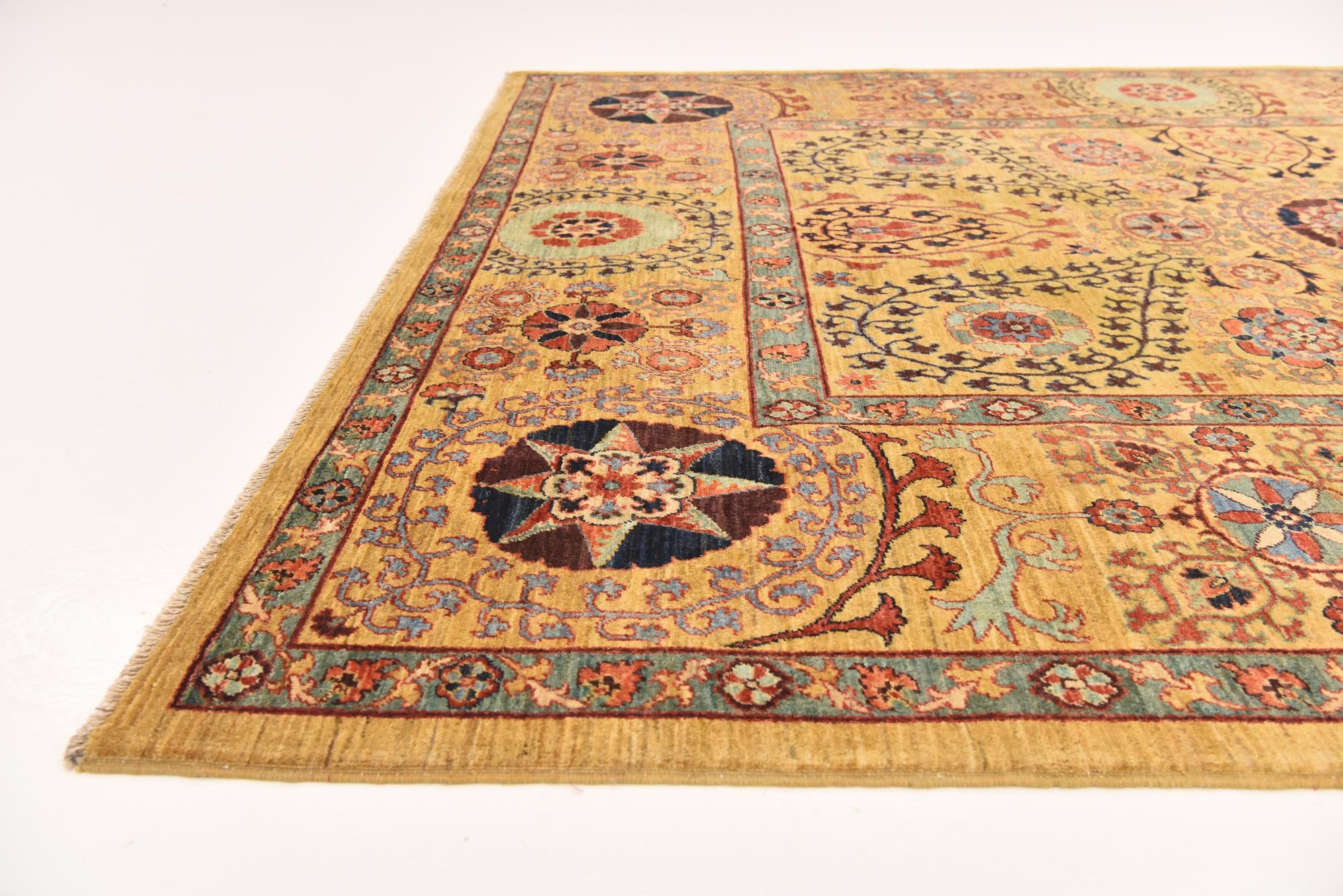6' 7 x 8' 8 Hand Knotted Ariana Ziegler Oriental Rug