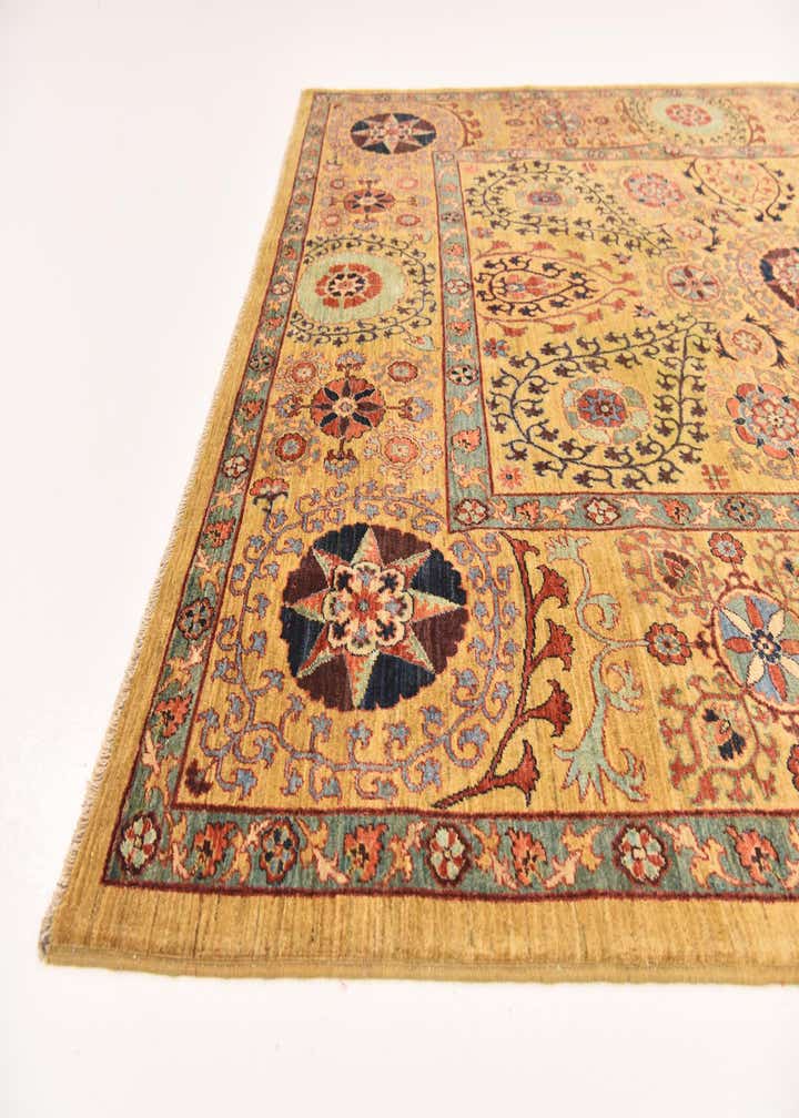 6' 7 x 8' 8 Hand Knotted Ariana Ziegler Oriental Rug