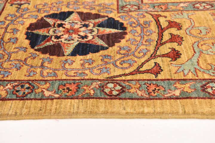 6' 7 x 8' 8 Hand Knotted Ariana Ziegler Oriental Rug