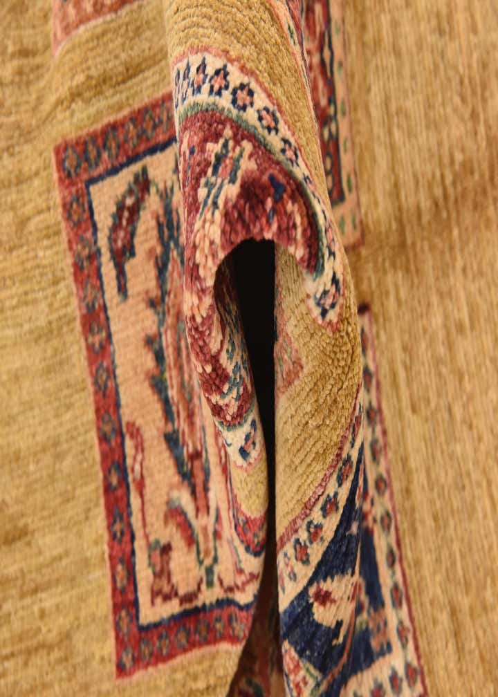 4' x 6' 2 Hand Knotted Ariana Ziegler Rug