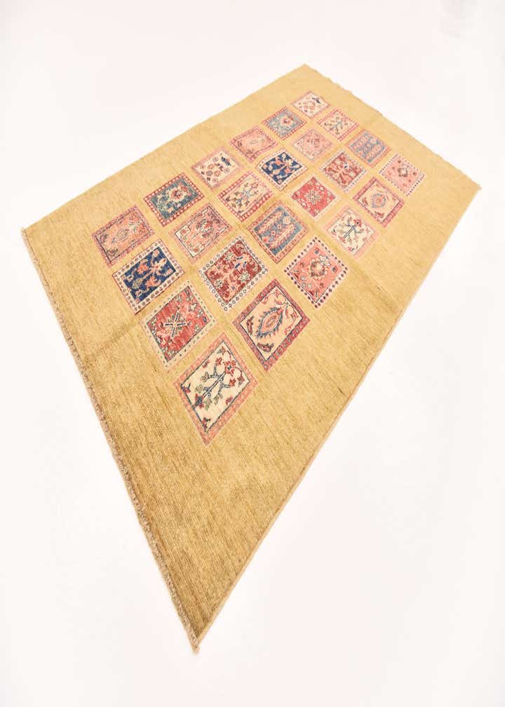 4' x 6' 2 Hand Knotted Ariana Ziegler Rug