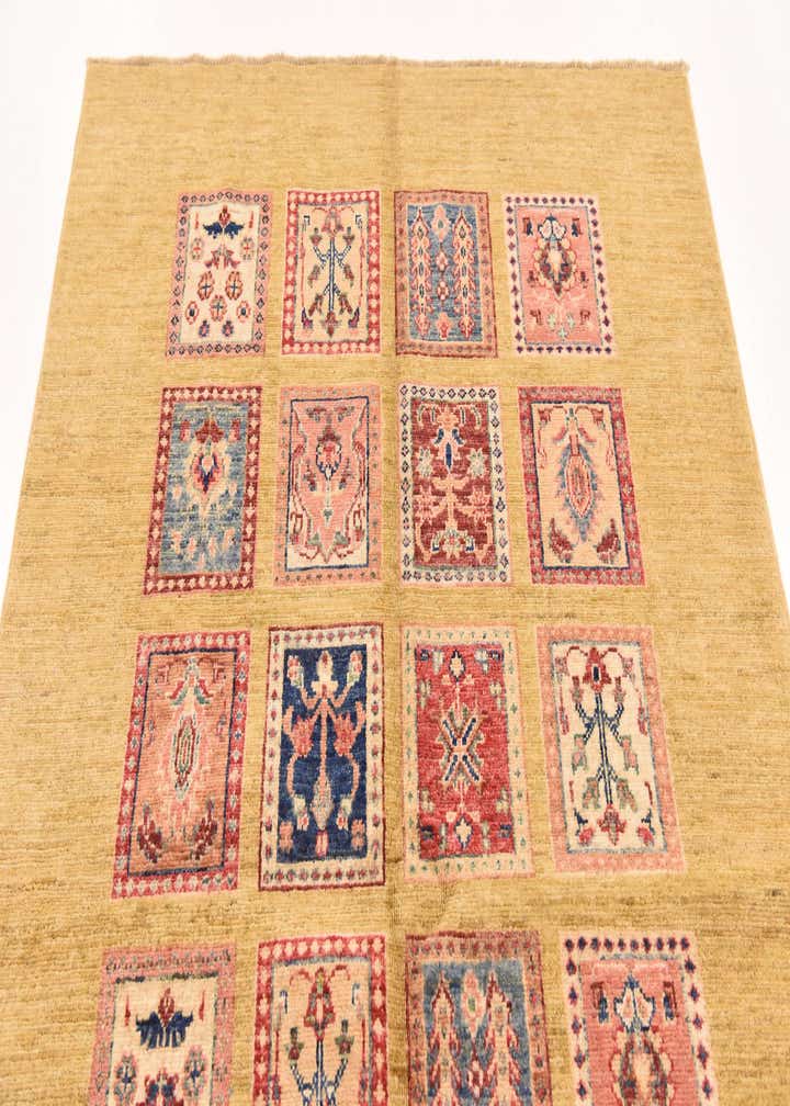 4' x 6' 2 Hand Knotted Ariana Ziegler Rug