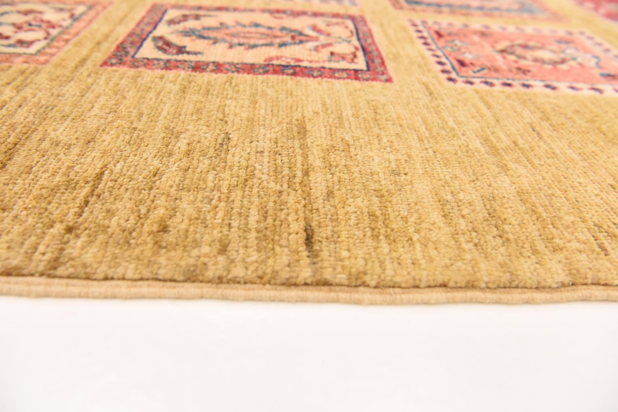 4' x 6' 2 Hand Knotted Ariana Ziegler Rug