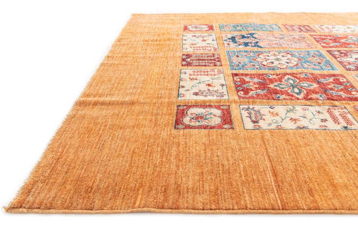 Detail image of 6' 10 x 10' 3 Hand Knotted Ariana Ziegler Oriental Rug