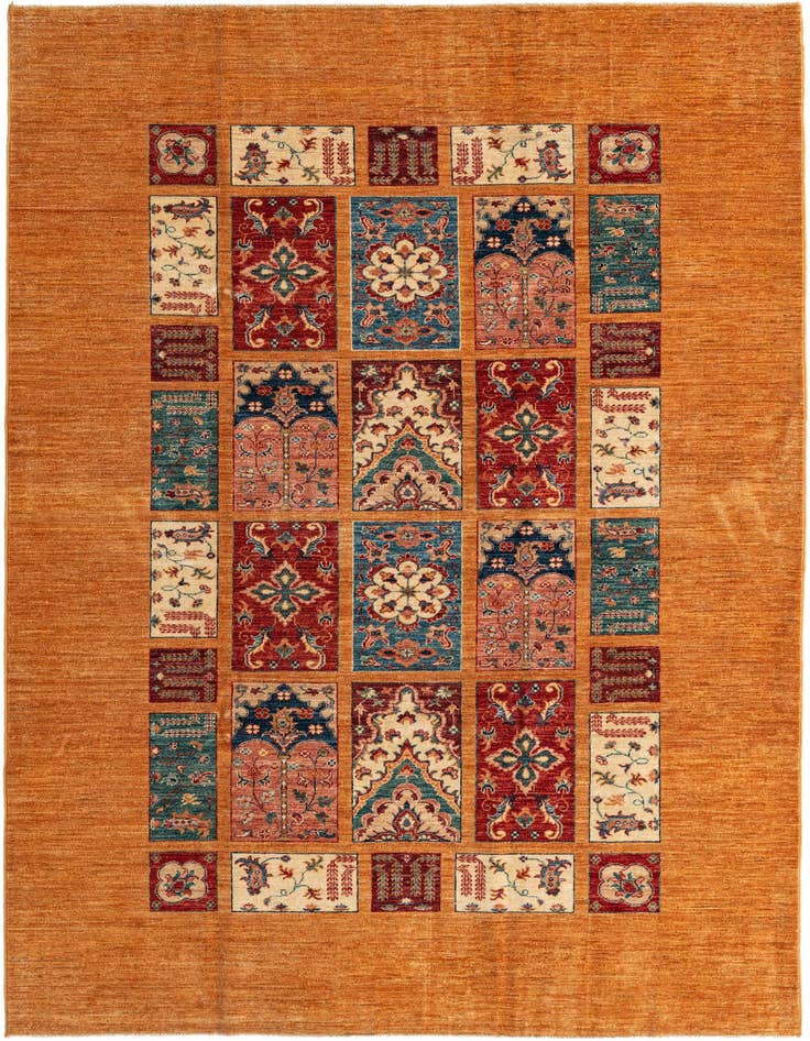 Detail image of 6' 10 x 10' 3 Hand Knotted Ariana Ziegler Oriental Rug