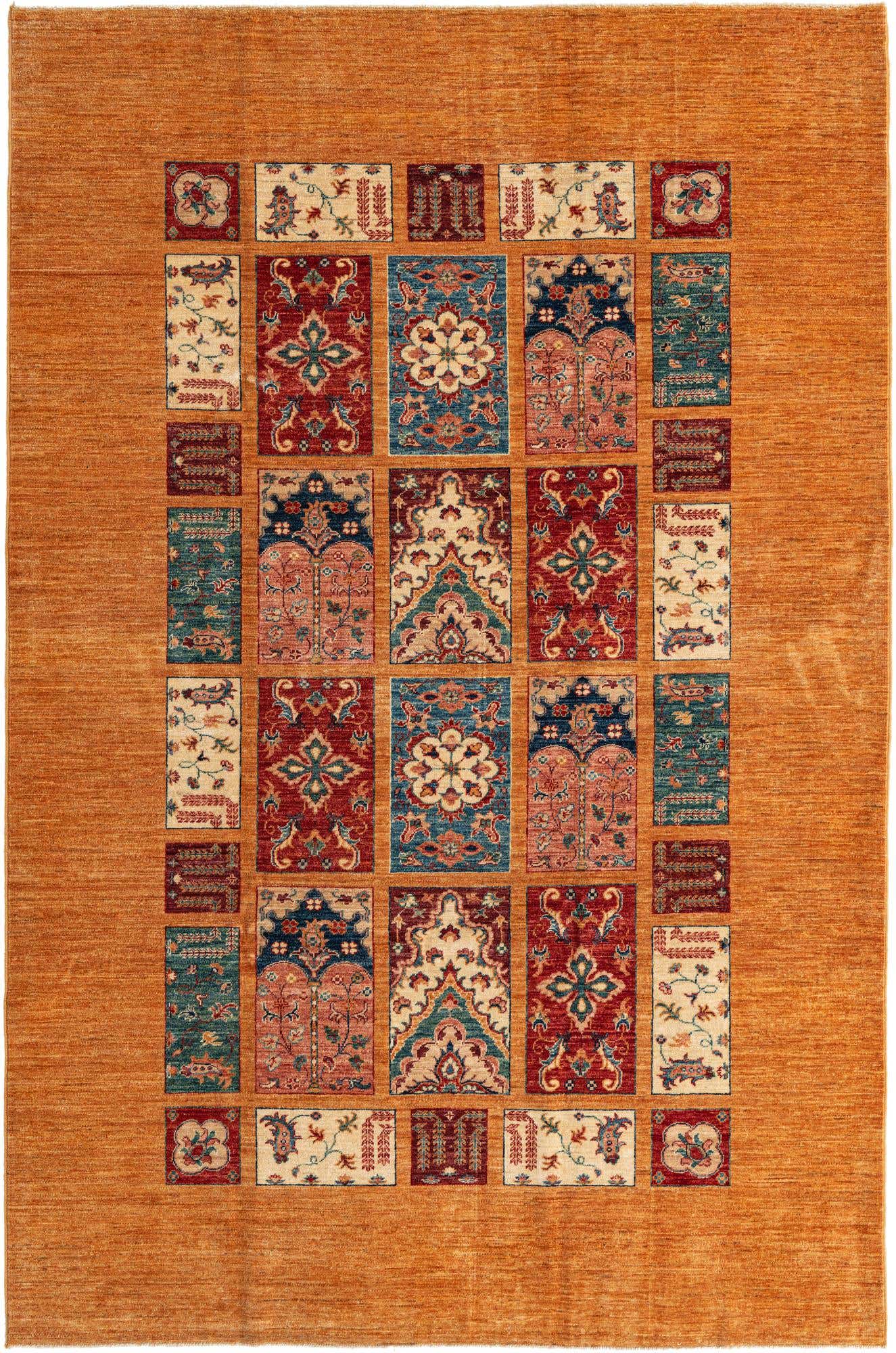 6' 10 x 10' 3 Hand Knotted Ariana Ziegler Oriental Rug