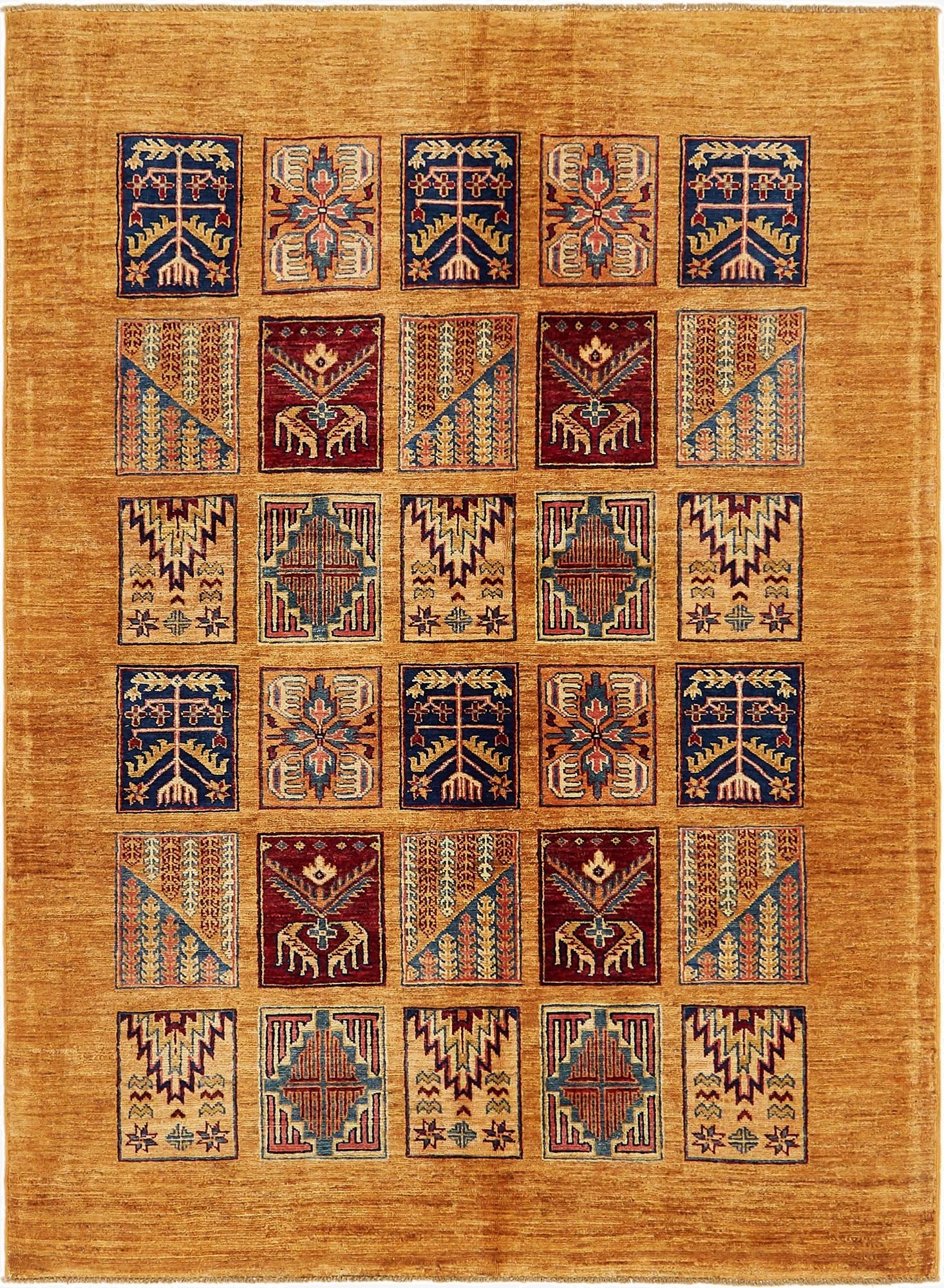 5' x 6' 8  Hand Knotted Ariana Ziegler Rug