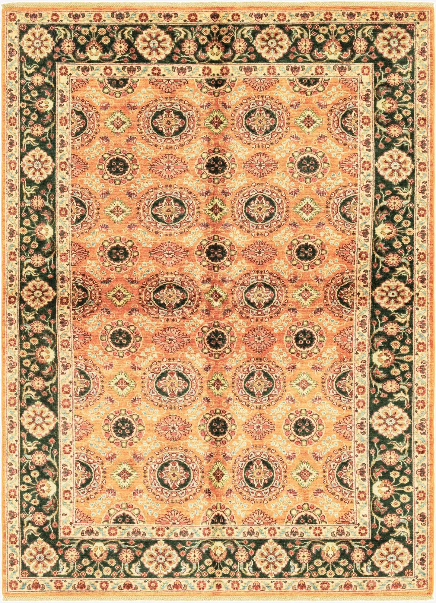 5' 9 x 8'  Hand Knotted Ariana Ziegler Rug