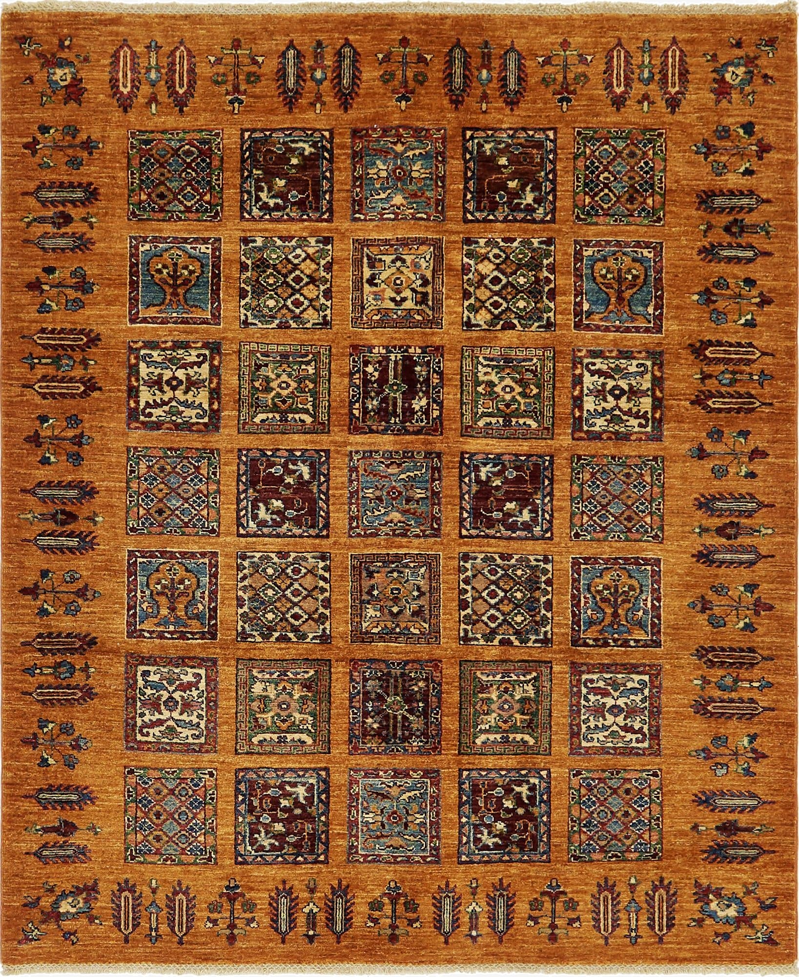 5' x 6'  Hand Knotted Ariana Ziegler Rug