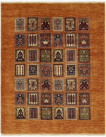 5' x 6' 4 Hand Knotted Ariana Ziegler Rug