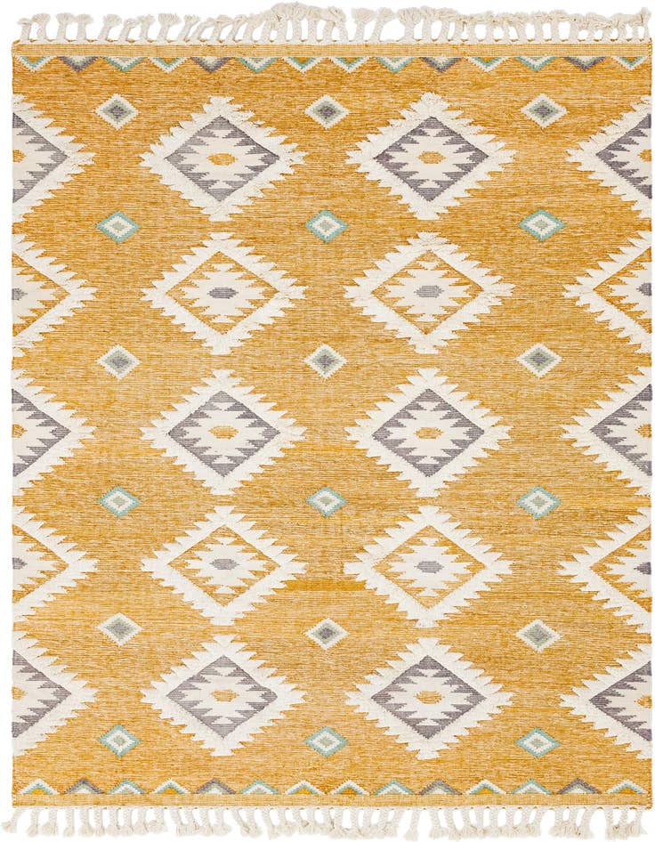Detail image of 9' x 12' 2 Hand Woven Arizona Wool Rug
