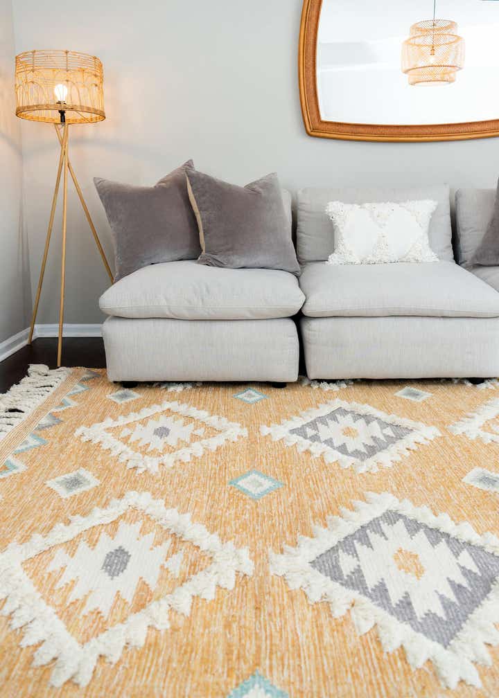 8' x 10' Hand Woven Arizona Wool Rug