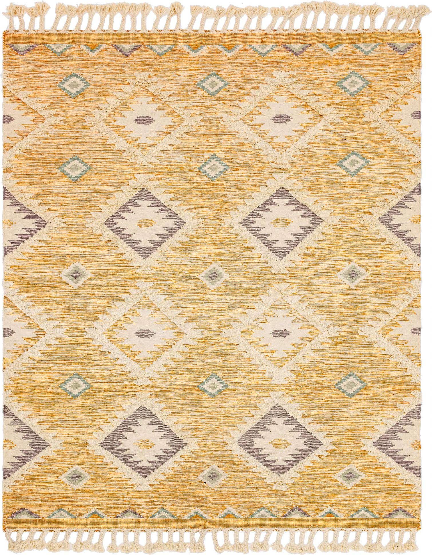 8' x 10' Hand Woven Arizona Wool Rug
