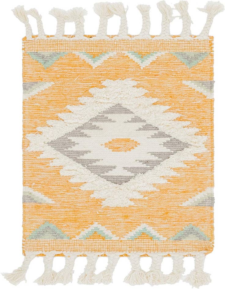 Detail image of 2' x 3' 1 Hand Woven Arizona Wool Rug