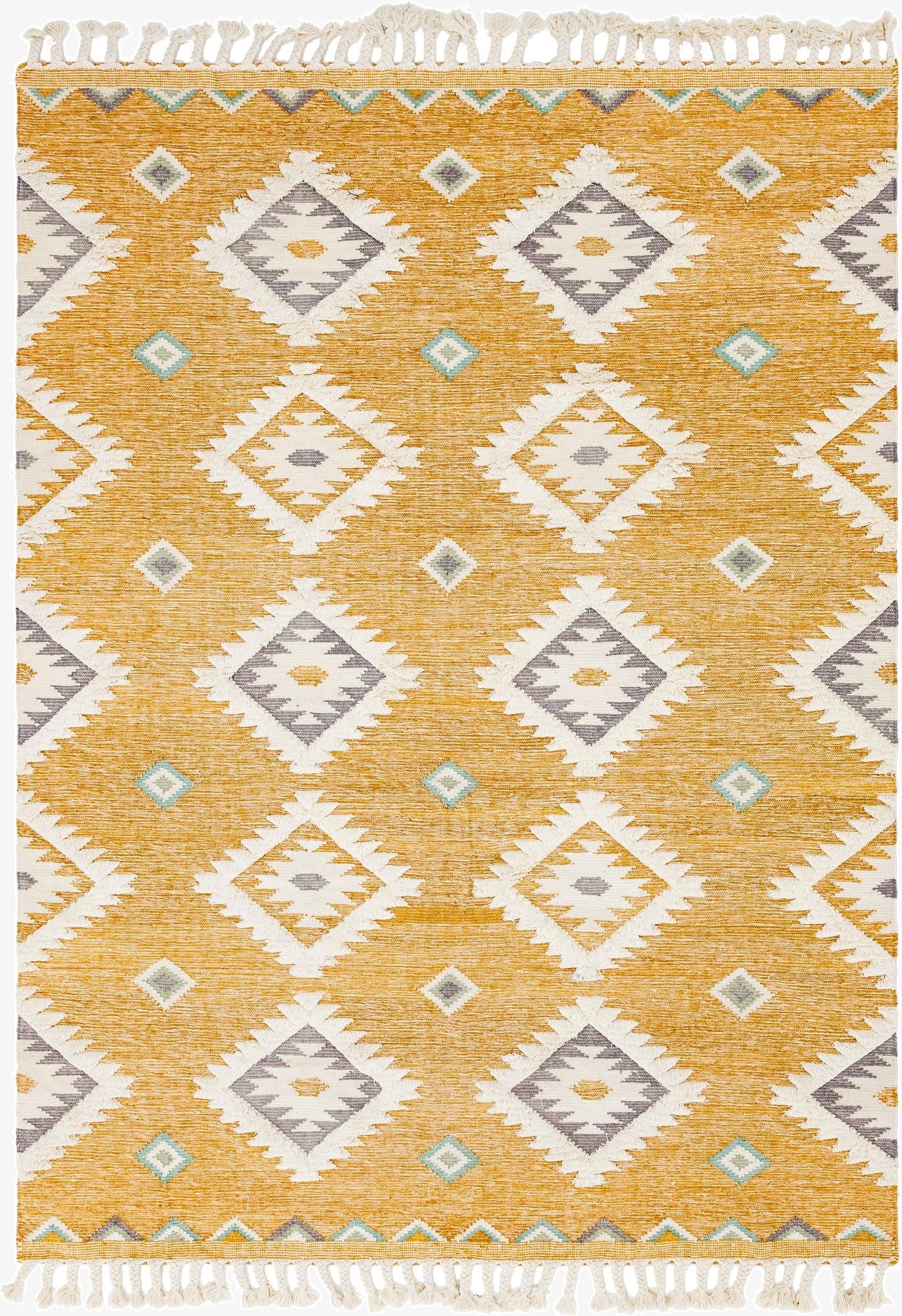 9' x 12' 2  Hand Woven Arizona Wool Rug