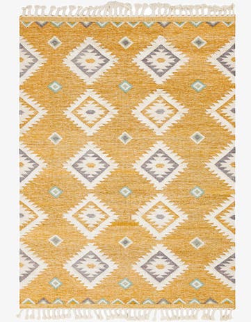 9' x 12' 2 Hand Woven Arizona Wool Rug