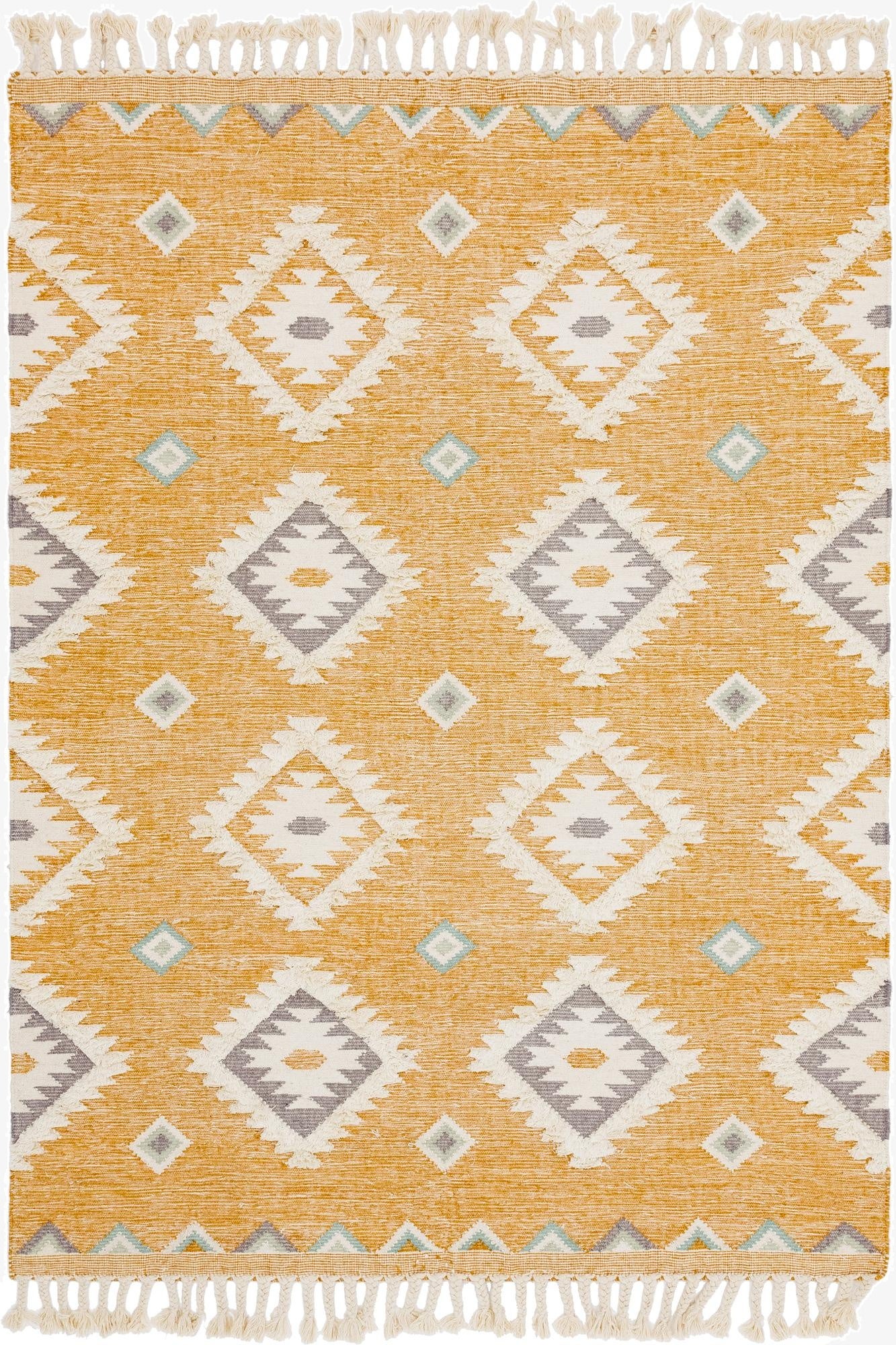 8' x 11'  Hand Woven Arizona Wool Rug